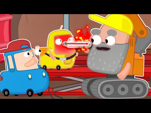 The Wheelzy Family cartoon for kids | Full episode animation - Baby trucks for kids & cars for kids