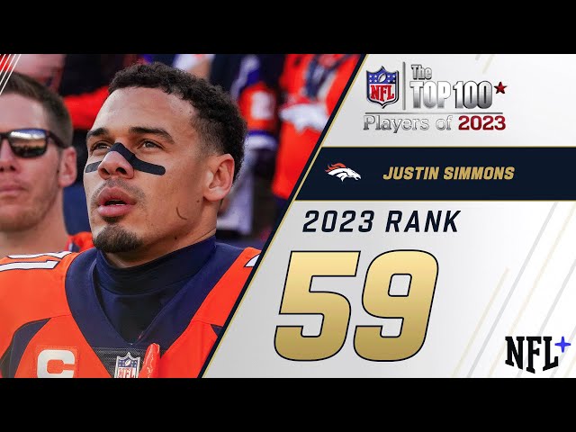 #59 Justin Simmons (S, Broncos) | Top 100 Players of 2023