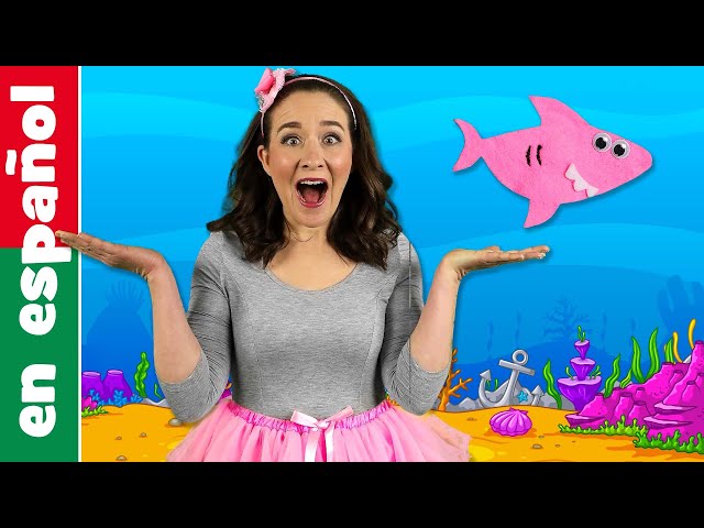 Baby Shark Familia de Dedos | Canciones Infantiles | Baby Shark en español