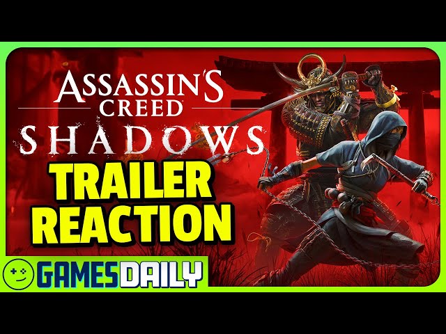 Assassin’s Creed Shadows Trailer Reaction - Kinda Funny Games Daily 05.15.24