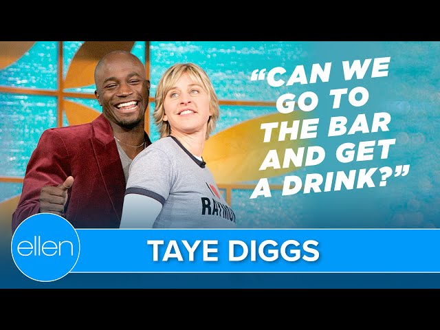 Ellen Dances with Taye Diggs!