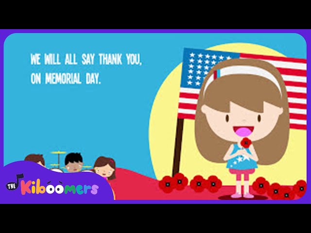 The Poppy Song Lyrics - The Kiboomers Preschool Songs & Nursery Rhymes for Veterans