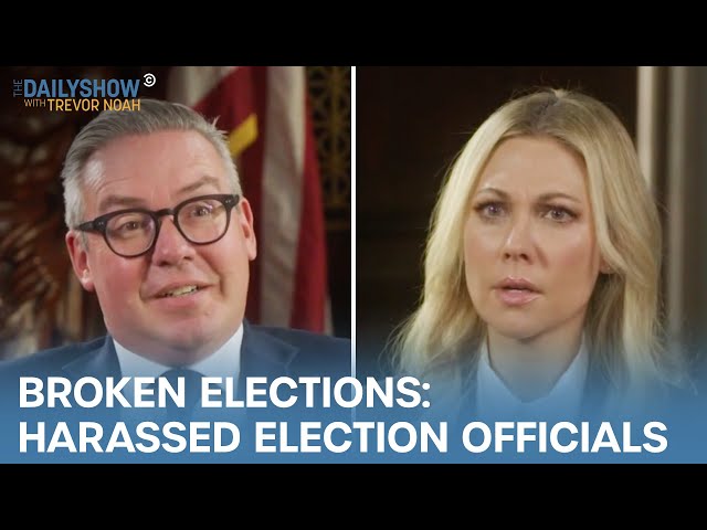 How Harassed Election Officials Impact Elections | The Daily Show