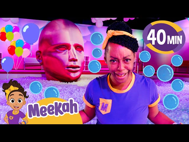 The Ultimate Ball Pit! Meekah Visits BUBBLE WORLD | Educational Videos for Kids | Blippi and Meekah