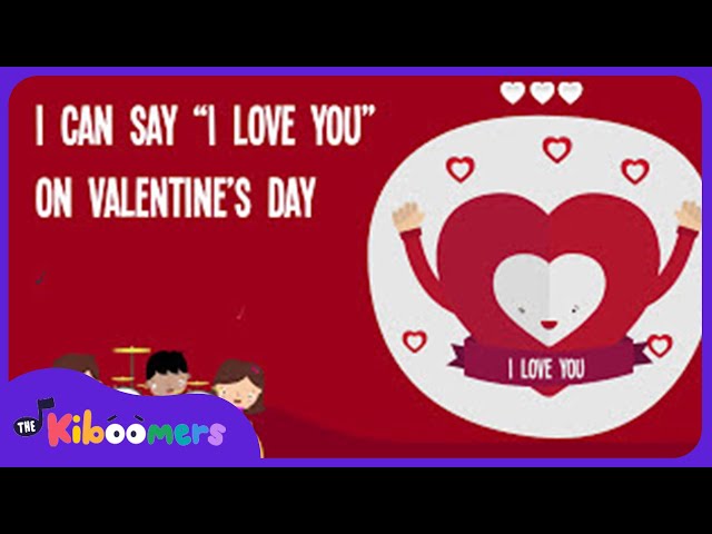 I'm a Little Valentine Lyric Video - The Kiboomers Valentine's Day Songs for Preschoolers