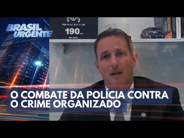 Secretário de Segurança de SP explica combate contra o crime | Brasil Urgente