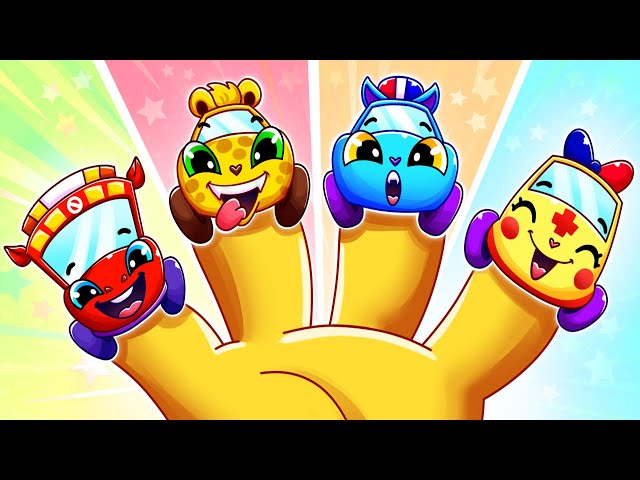 Baby Cars Finger Family 🚕 LIVE 24/7 🚒 Kids Songs and Nursery Rhymes 🚓