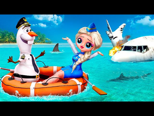 What Happened to Elsa and Anna on the Plane? 30 LOL OMG Hacks and Crafts
