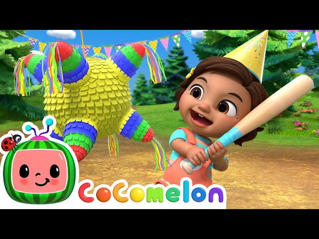 Dale Dale Piñata Birthday song | Nina's Familia | CoComelon Nursery Rhymes & Kids Songs