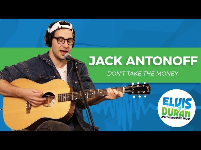 Jack Antonoff - "Don't Take the Money" | Elvis Duran Live