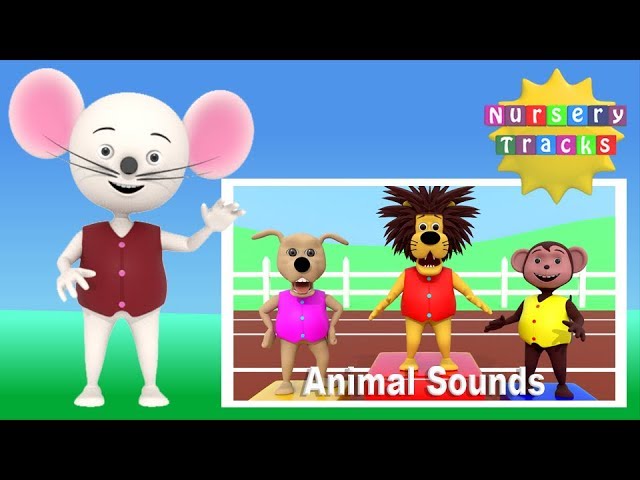 Best Animal Sounds Part 3 | New in 3D | NurseryTracks