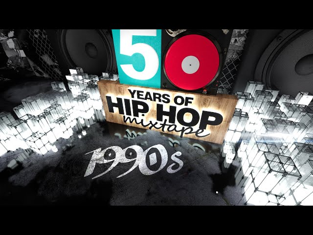 90s (Dre, Wu-Tang, Quest, BIG, Fugees +) 50 Years of Hip Hop in almost 500 tracks