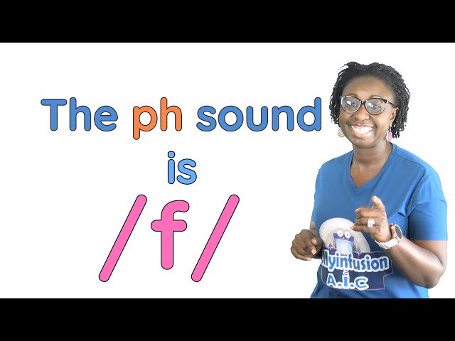 The ph sound is /f/ #sollyinfusion