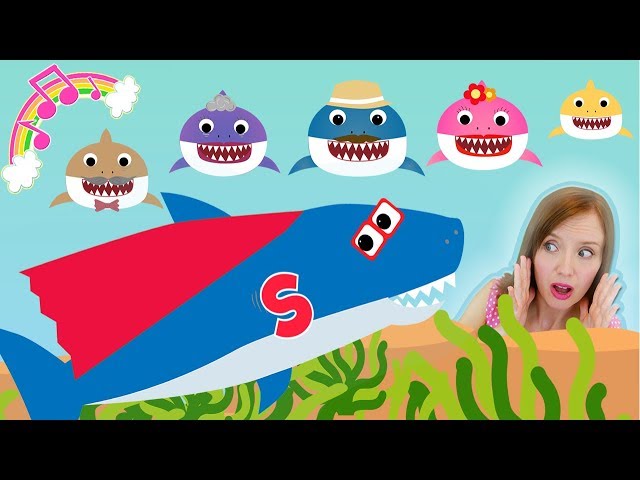 Super shark song for kids | Baby shark dance for kids
