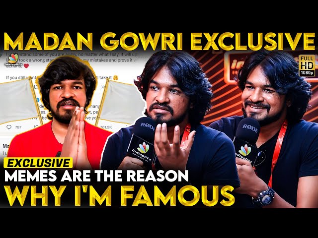 Comment Section is My Content 🤣: Madan Gowri Exclusive Interview | CII, Ponniyin Selvan
