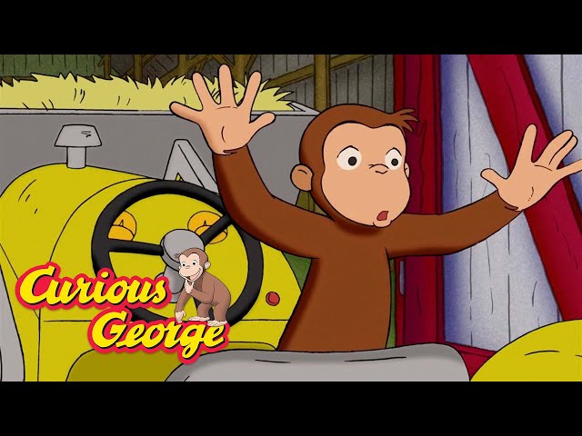 The Runaway Tractor 🐵 Curious George 🐵 Kids Cartoon 🐵 Kids Movies 🐵 Videos for Kids