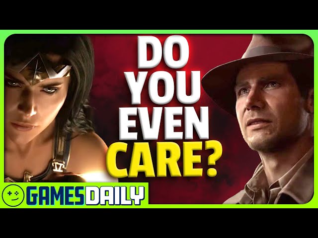 Wonder Woman & Indiana Jones: Do You Care About These Games? - Kinda Funny Games Daily 06.19.24