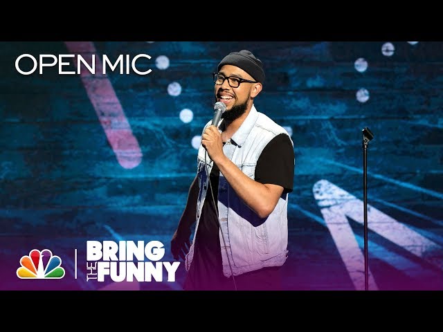 Stand-Up Comic Jesus Trejo Performs in the Open Mic Round - Bring The Funny (Open Mic)