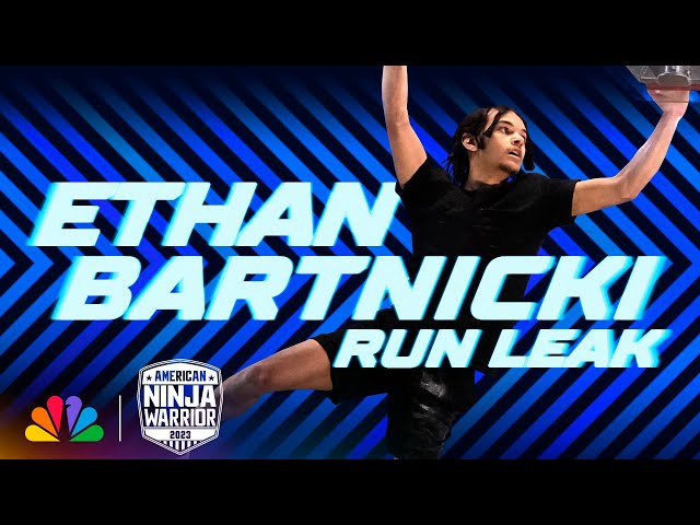 LEAK: Ethan Bartnicki Dominates Stage 3 in Memory of His Coach | American Ninja Warrior | NBC