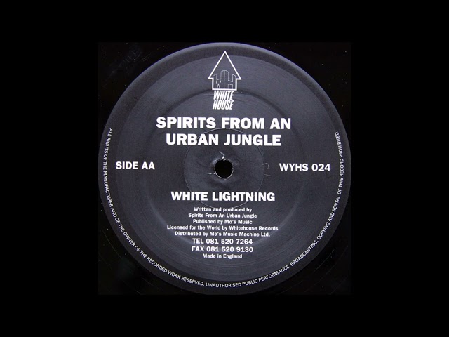 Spirits From An Urban Jungle - White Lightning (1994)