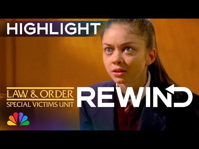 Guest Star Sarah Hyland: Young Girl Confesses to Murder | Law & Order: SVU | NBC