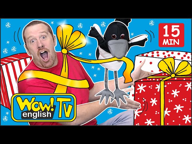 Twinkle Twinkle Little Star and Christmas Tree for Kids from Steve and Maggie | Wow English TV