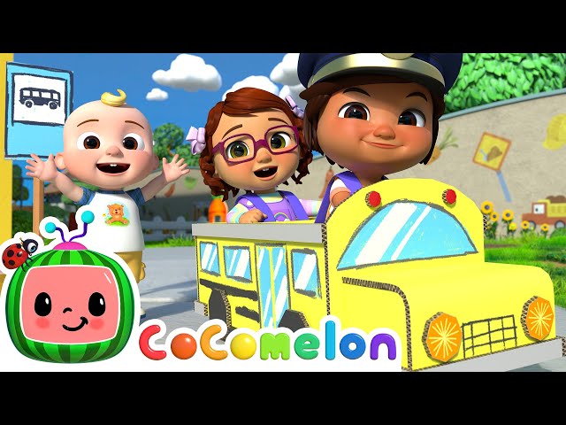 Wheels On The Bus (Playground Version)  | CoComelon Nursery Rhymes & Kids Songs