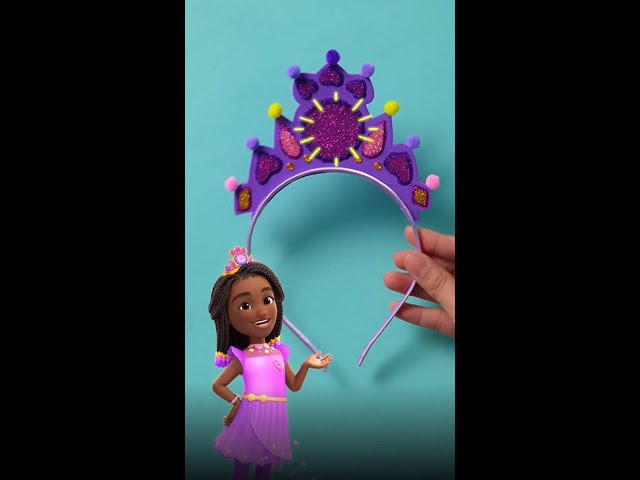 DIY Your Own Princess Power Crown! | Netflix Jr #shorts