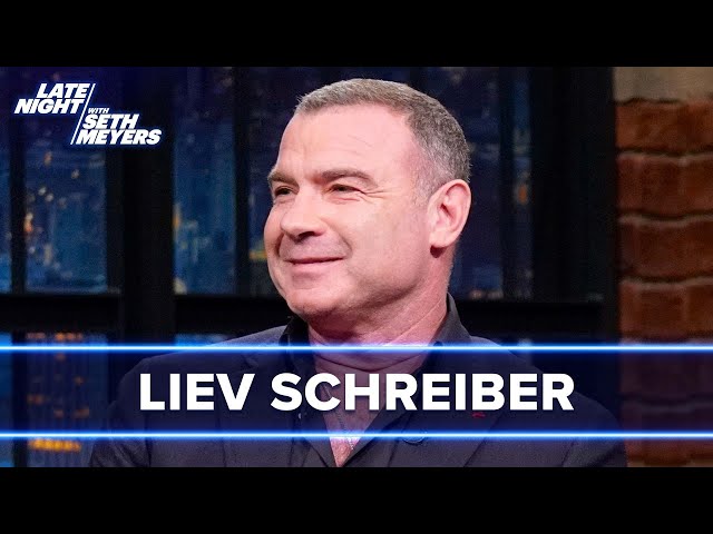 A Migraine Caused Liev Schreiber to Forget His Doubt: A Parable Lines While on Stage