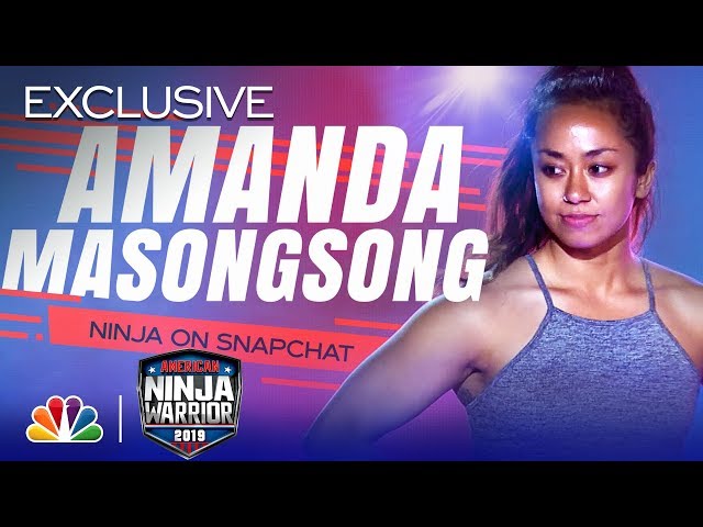 Amanda Masongsong: Snapchat Winner - American Ninja Warrior Cincinnati Qualifiers 2019 (Exclusive)