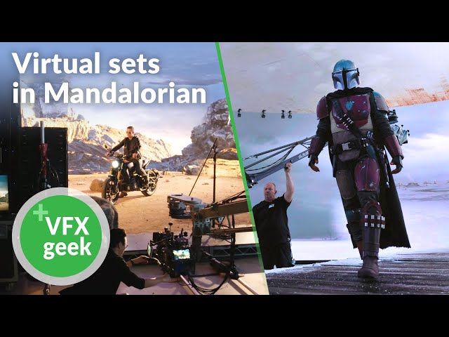 Virtual sets in Mandalorian - the end of green screen?