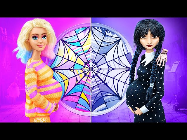 Wednesday Addams and Enid with Their Babies / 31 Ideas for Dolls