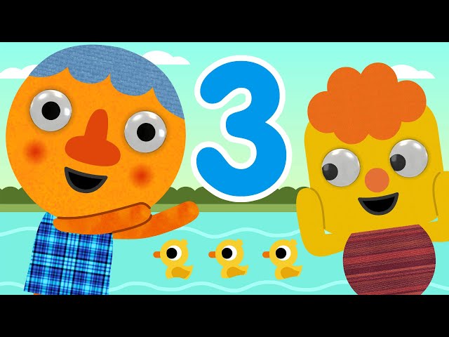 Count And Move | Count To Twenty | Noodle & Pals