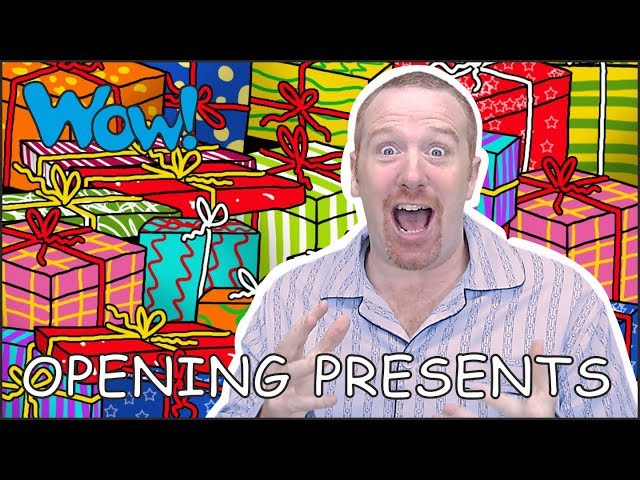 Opening Christmas Presents with Steve and Maggie | Stories for Kids | Speaking Wow English TV