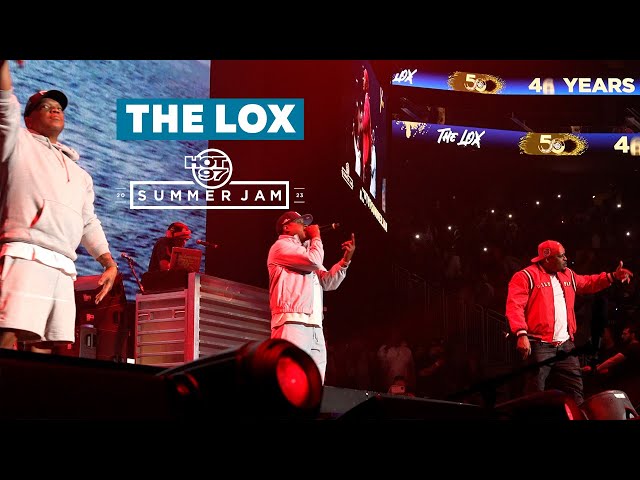 The LOX FULL HOT 97 Summer Jam Live Performance ft. Rakim, & Scar Lip - SUPERCUT