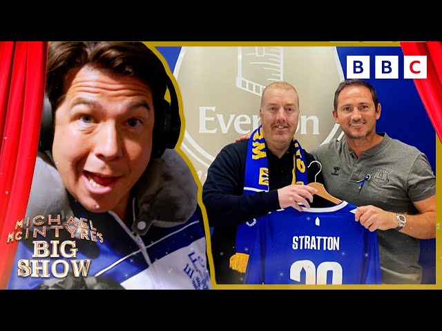 Michael McIntyre makes Everton fan's dreams come true 😭💙 Michael McIntyre’s Big Show