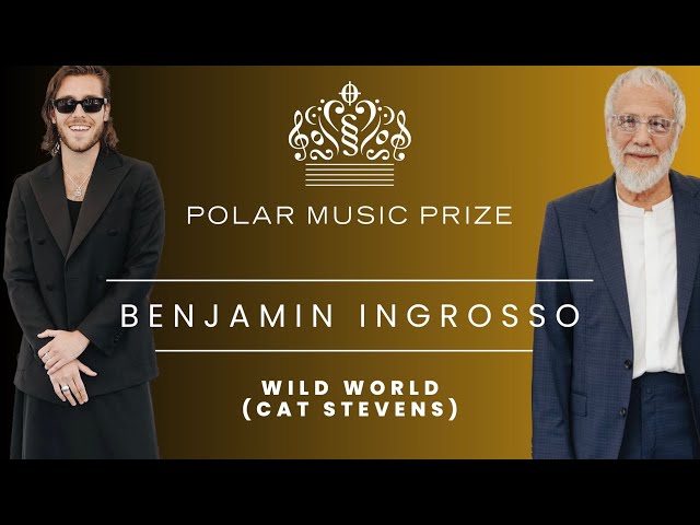 Benjamin Ingrosso - Wild World (Cat Stevens) at Polar Music Prize 2023