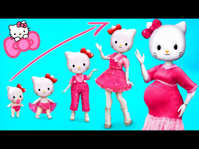 Hello Kitty Growing Up! 30 DIYs for LOL Surprise