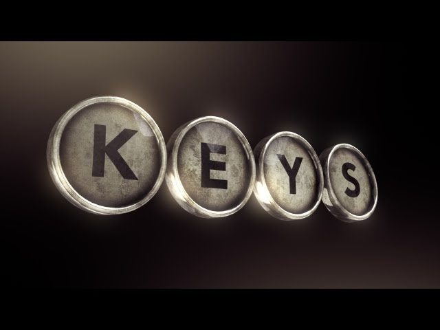 Create a Logo with Typewriter Keys