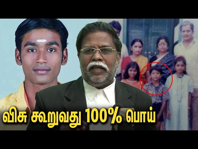 Visu is doing it for FAME : 'Dhanush is our son,' claim old couple from Melur, Advocate Interview