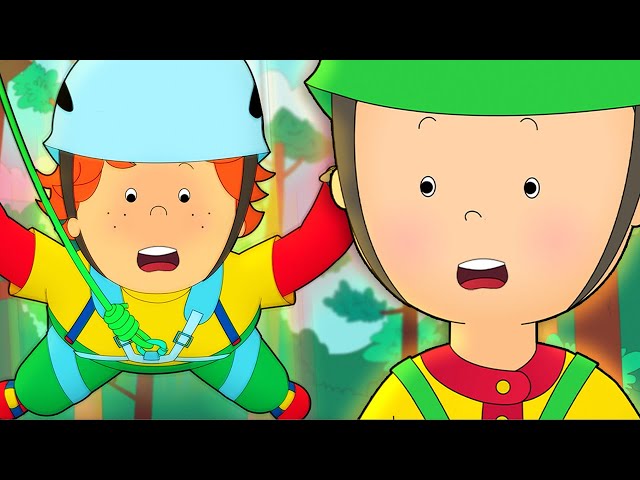 Caillou's Fear of Heights | Caillou Cartoon