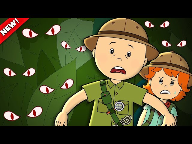 Lost in the Jungle | Caillou Cartoon