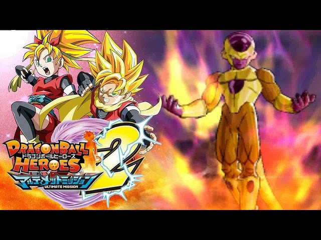 I FINALLY TRANSFORMED INTO GOLDEN FRIEZA!!! Dragon Ball Heroes: Ultimate Mission 2 Gameplay!