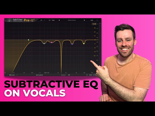 Cleaning Vocals with Subtractive EQ