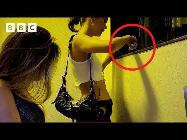 Finding COCAINE in public toilets - BBC