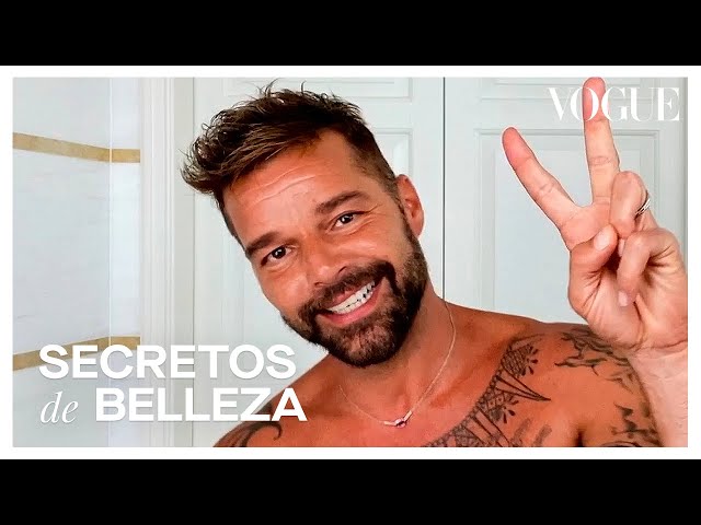 Ricky Martin revela cómo cuida su piel | Secretos de Belleza | Vogue México