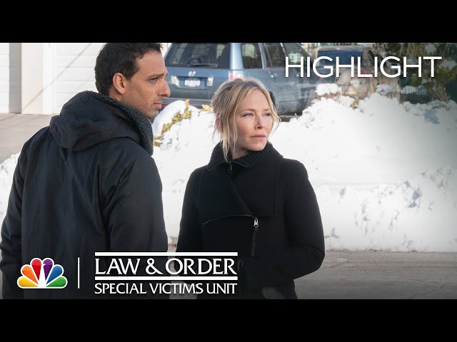 Carisi Tries to Tell Rollins He's Seeing Someone - Law & Order: SVU