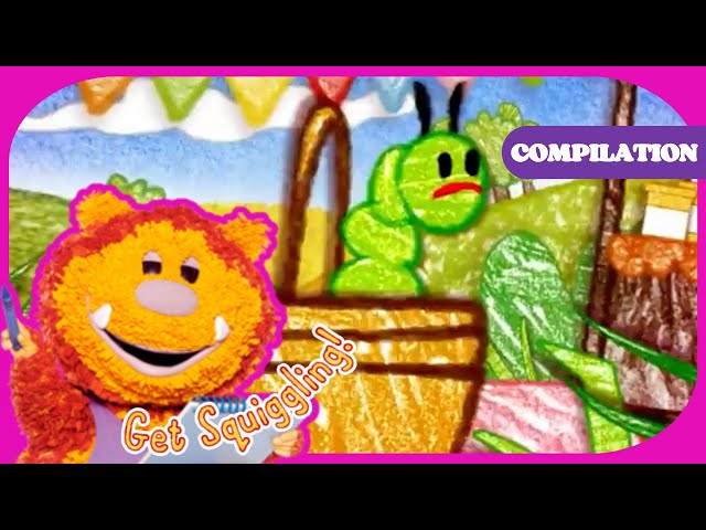 Caterpillar  Season 1 Episodes 3-4| Get Squiggling! FULL EPISODE Compilation