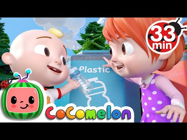The Clean Up Trash Song + More Nursery Rhymes & Kids Songs - CoComelon