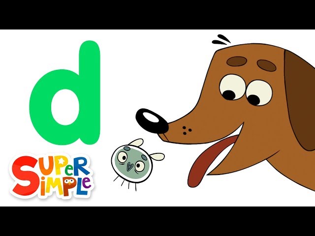 The Letter D | Learn The Alphabet | Super Simple ABCs